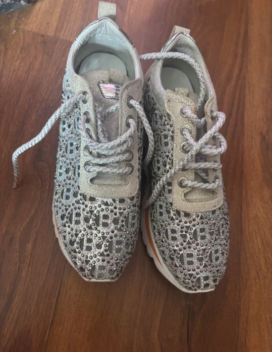 sneakersy baldanini krysztalki svarovski