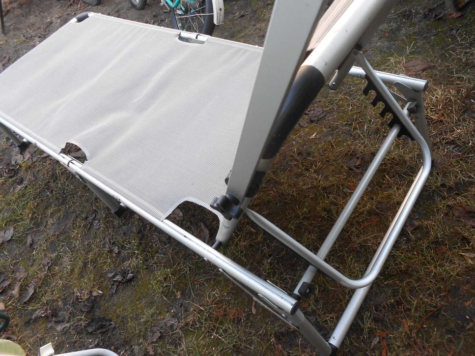 Leżak ogrodowy / składany