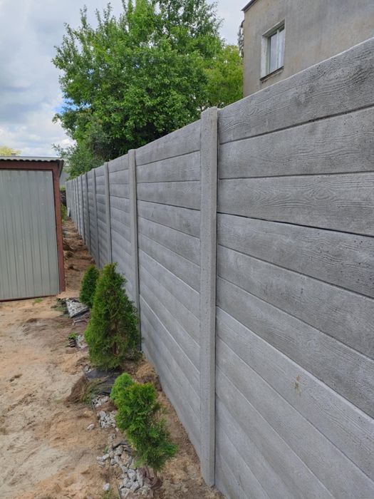 Ogrodzenia, płoty betonowe