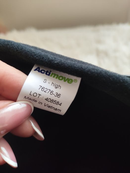 pneumatyczna orteza but ortopedyczny goleń stopa S