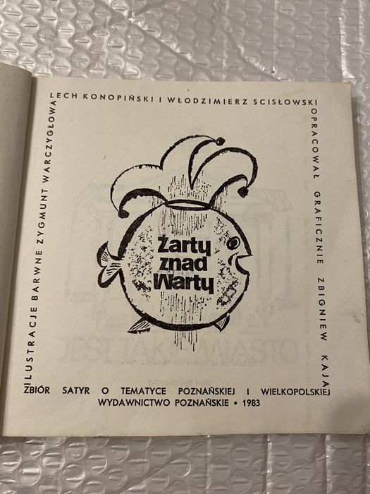 Lech Konopiński Włodzimierz Ścisłowski -  Żarty znad Warty