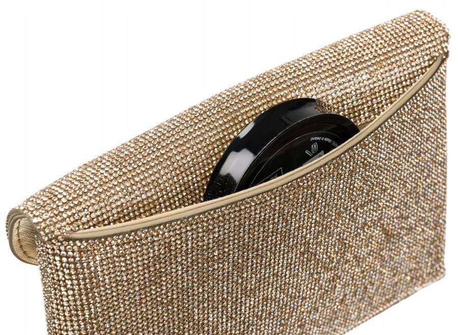 elegancka kopertówka damska z cyrkoniami - peterson