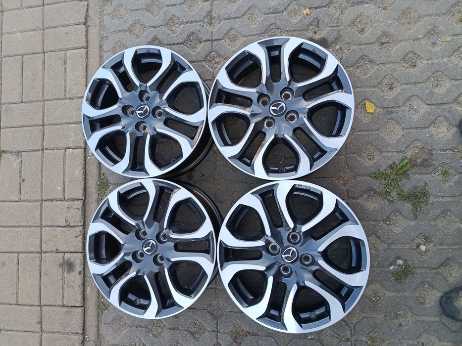Felgi Aluminiowe 16 4x100 Mazda jak Nowe komplet Jasło