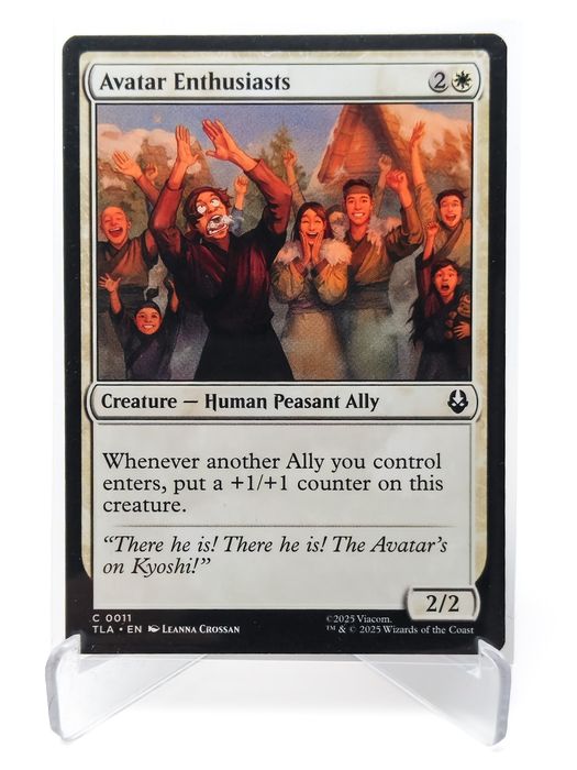 Avatar Enthusiasts 011 Avatar: The Last Airbender MTG