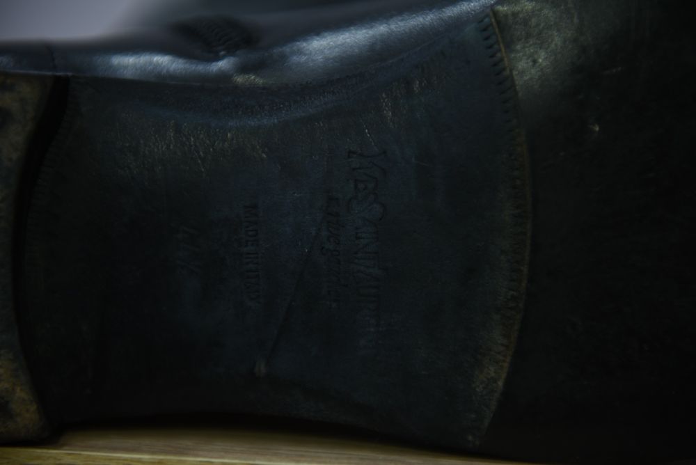 [YSL] Архивные кожаные ботинки Yves Saint Laurent Rive Gauche 44.5-45  [ТОРГ]