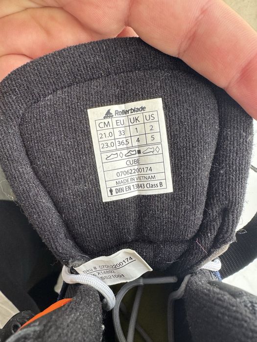 Ролики Rollerblade Microblade 33-36 размер раздвижные