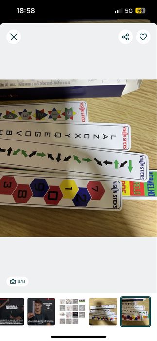 Vision Sticks - Ativação Neuronal para o Rendimento Físico - NOVO