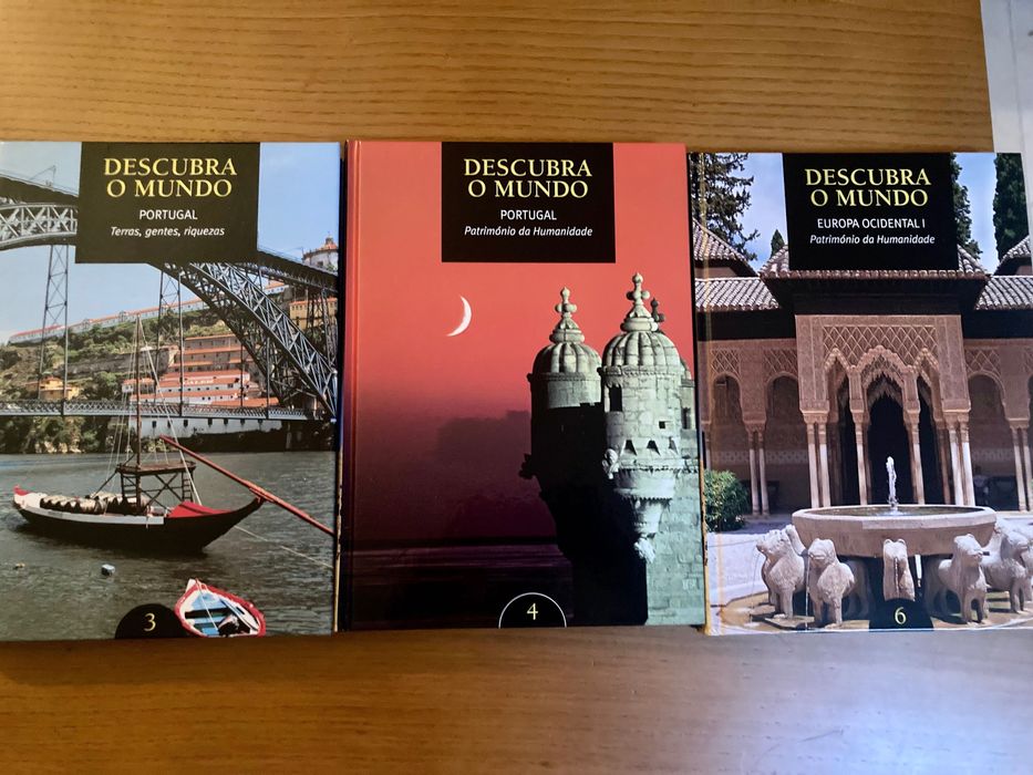 Vendo 3 livros - Descubra o Mundo