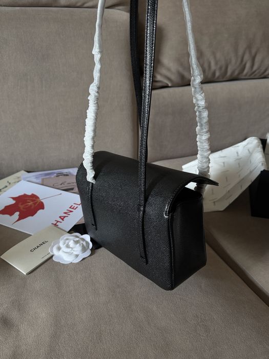 Chanel Clutch With Leather Strap