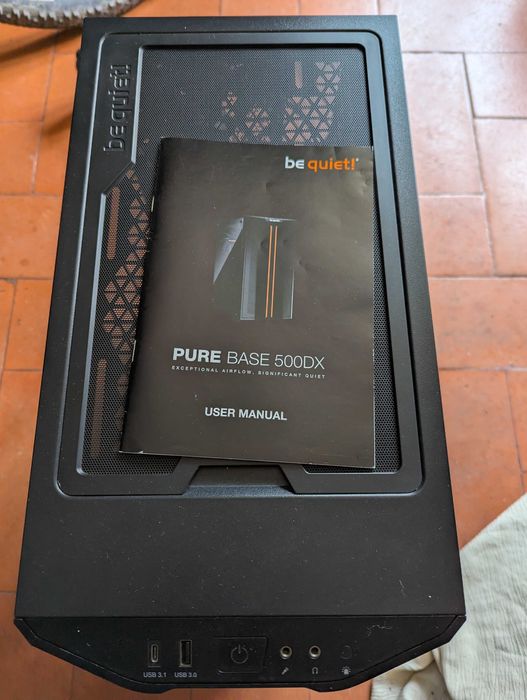 Caixa para PC - PURE BASE 500DX - Preta