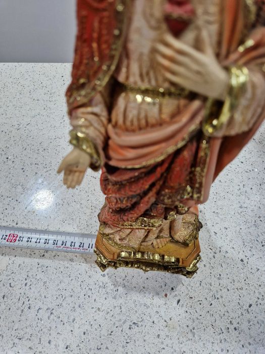Sagrado Coração de Jesus  em marfinite genuíno