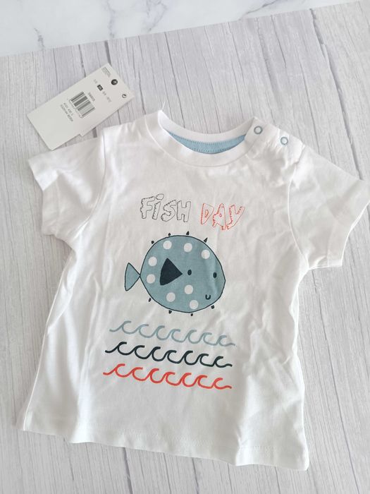 T-shirt NOVA menino 3/6m