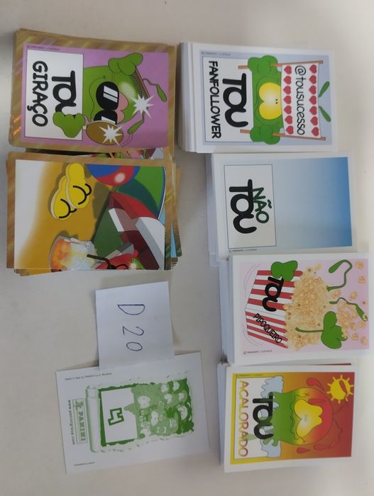 (D3) Cromos de 8 coleções