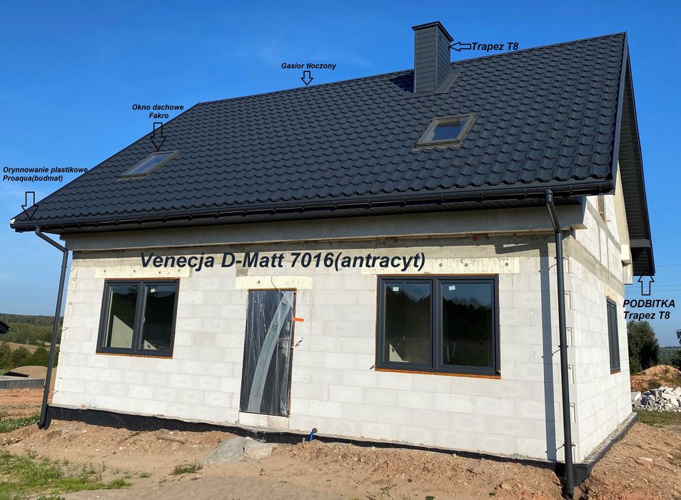 Blachodachowka Venecja/Murano D-Matt plus BUDMAT ! 40 lat gwarancji!