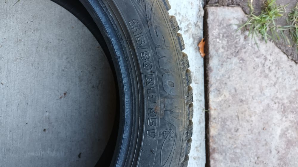 2x Opony zimowe 215/50r17 kormoran snow 2022r