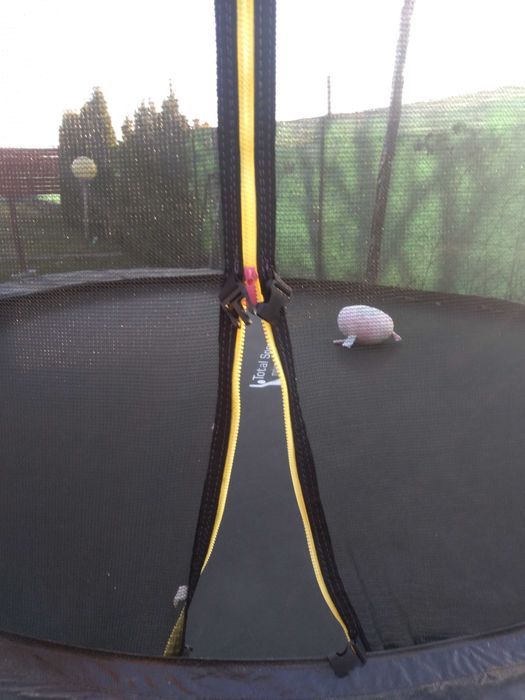 Trampolina ogrodowa duża