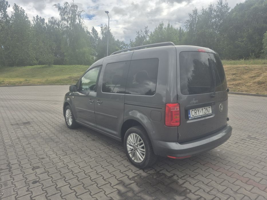 VW Caddy DSG, alcantara