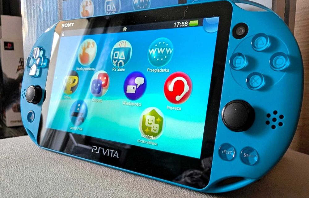 PsVita Slim Aqua Blue
