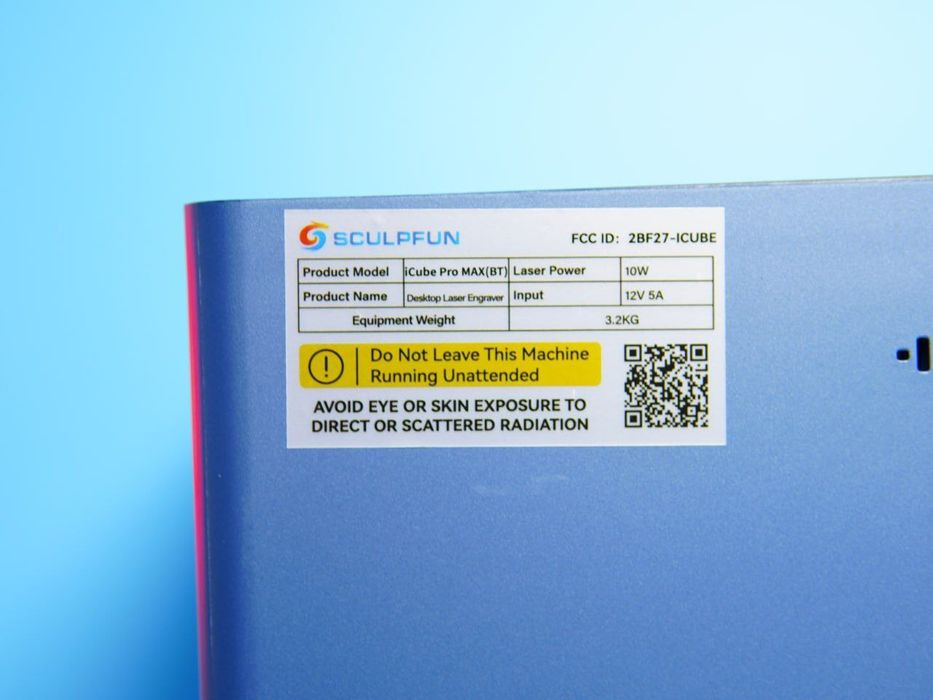Лазерный гравировальный станок SCULPFUN iCube Pro Max 10W Micro Deskto