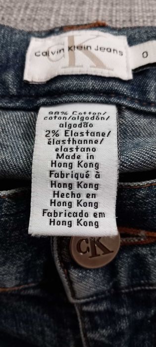 Calças de ganga 7/8 bootcut Calvin Klein XS como novas