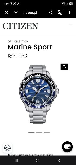 Relógio Marine Sport da Citizen
