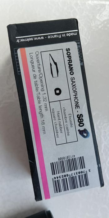 Ustnik do saksofonu sopranowego Selmer S80 D