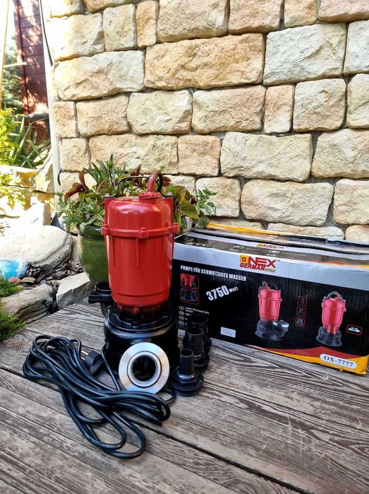 Pompa zatapialna ONEX 3750W + Młynek | 20 000 l/h | 28m