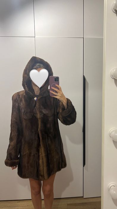 Норкова шуба б/у