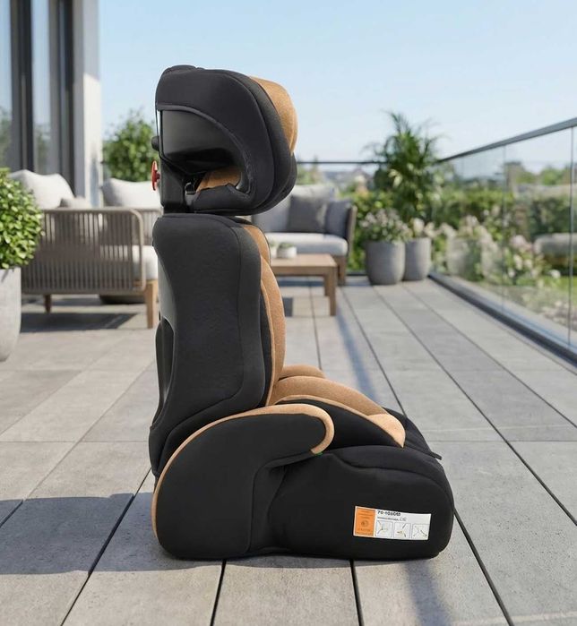 Fotelik Samochodowy 9-36 kg 76-150 cm NOWY Zestaw Beżowy Dla Dziecka