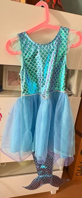 Fato carnaval sereia