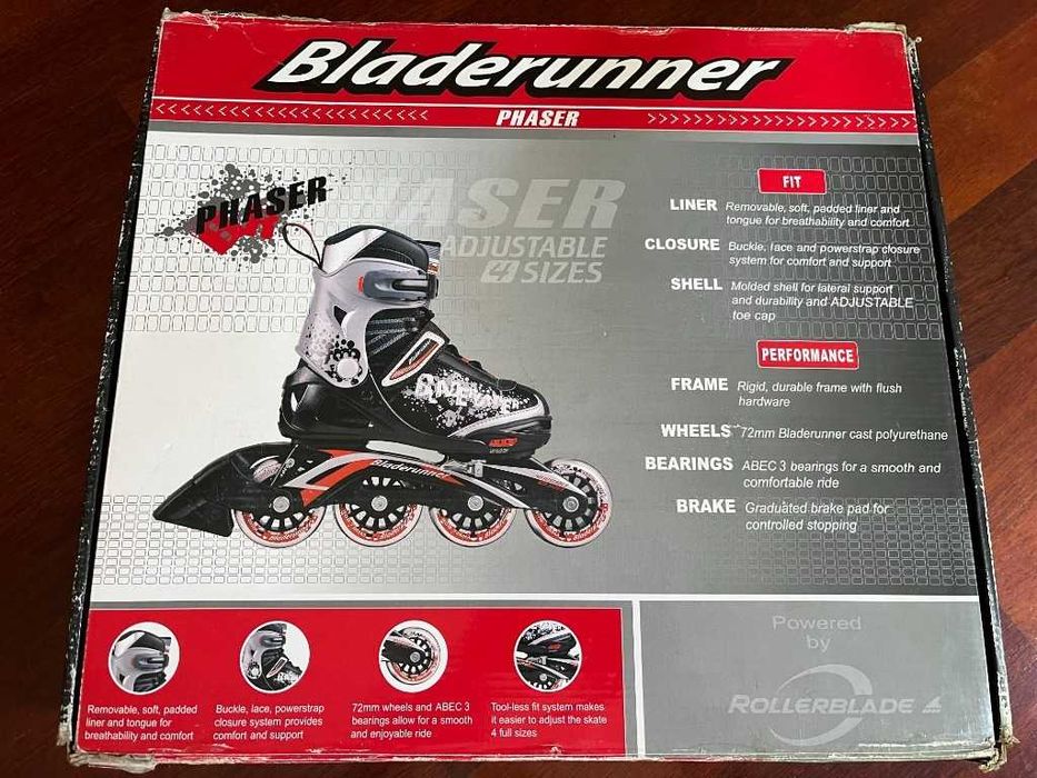Rolki Bladerunner Phaser + ochraniacze
