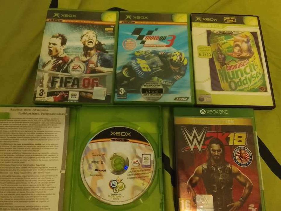 lote jogos xbox originais