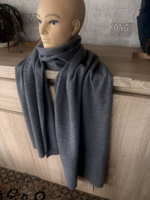 Палантин шарф мерінос кашемір ручна робота