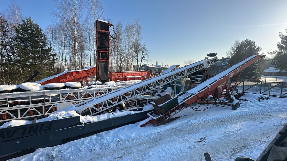 Powerscreen TAŚMOCIĄGI ZAKRĘŻNE 12 - 15 - 23 m mobilne  ( Finlay, Tesab, Barford, Telestack, McCloskey, Sandvik, Metso, Maximus, Anaconda , CDE,  Kleemann, CAT )