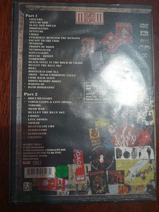 SEPULTURA-Live in San Paulo.