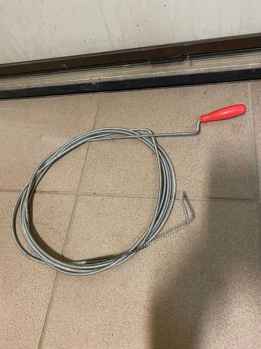 Spirala do udrażniania rur 4mm 5metrów