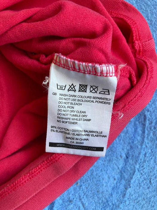 Koszulka Polo Lyle & Scott Roz. L