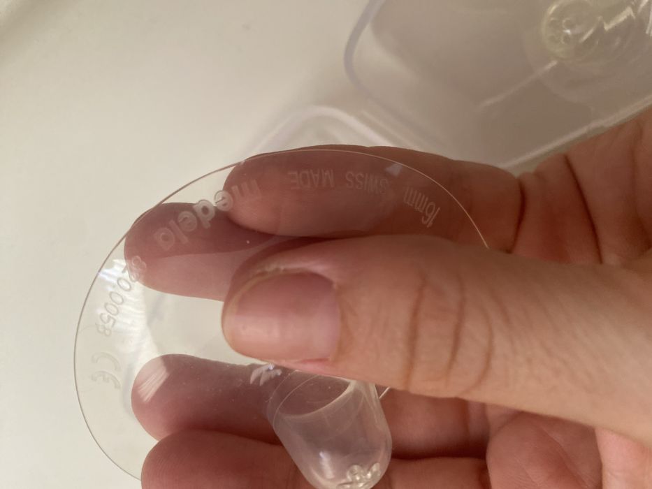 Mamilos silicone da medela S e M