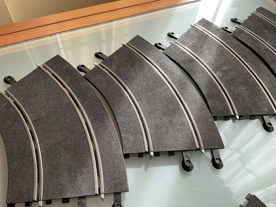 Scalextric Scx retas e curvas lote