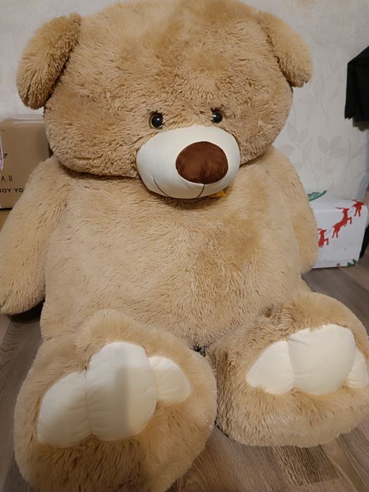 Ведмідь м'який 130-140 см