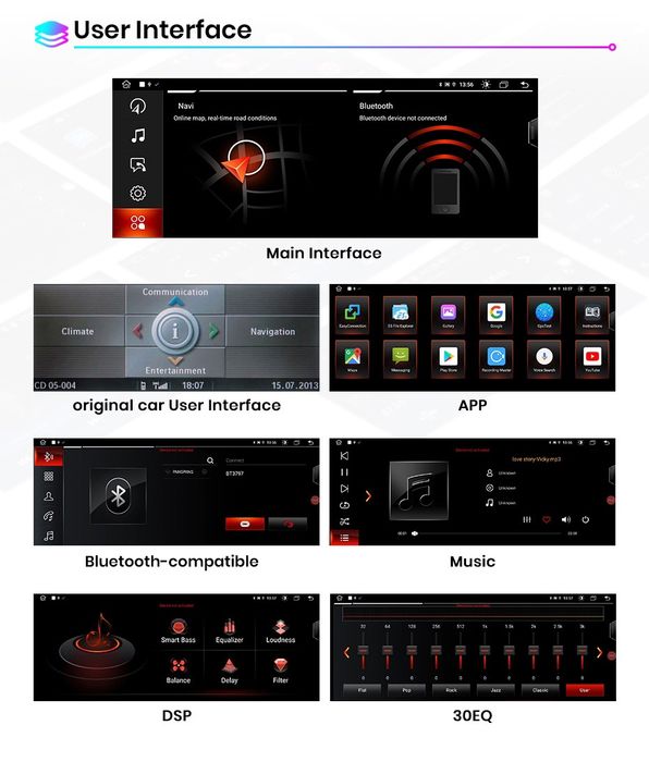 Rádio android 10,25" BMW série 5 F10/11 CARPLAY WIFI 4G 6/128GB 8-CORE