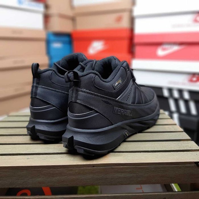 Великани зимові  Merrell Float Pro  високі чорні  45 46 47 48 49