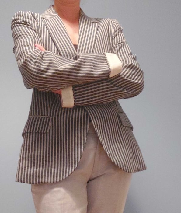 Casaco estilo Miami Vice