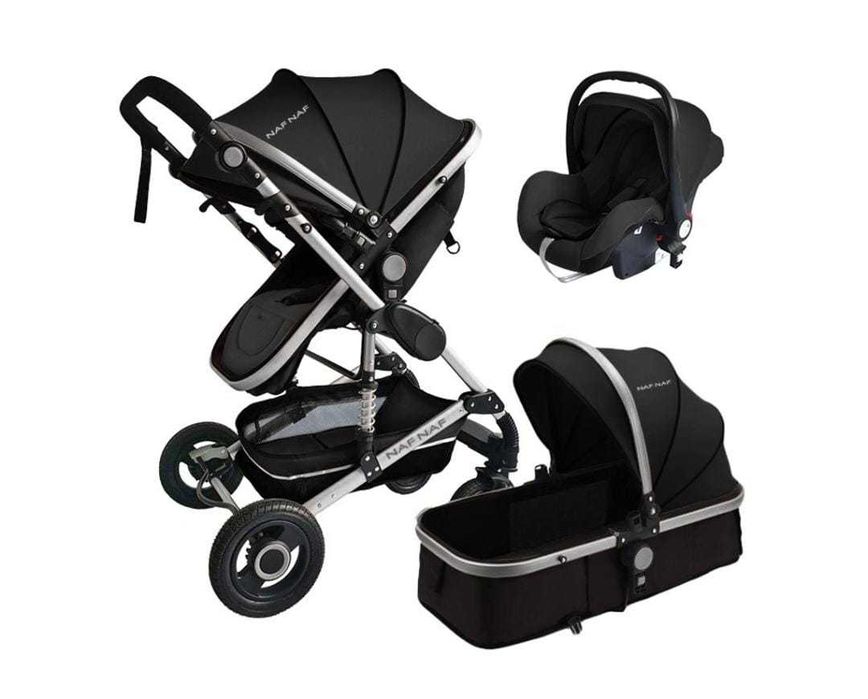 Carrinho de Bebé Naf Naf Trio – Ovo + Cadeira de Passeio