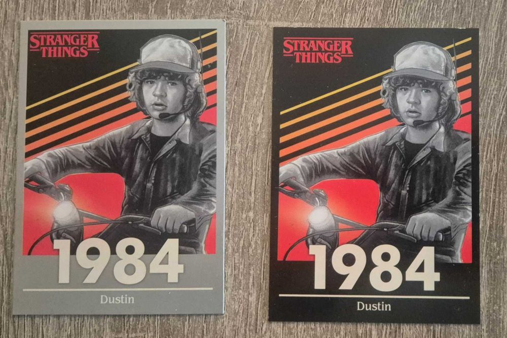 Panini Stranger Things karty - rzadkie__ zestaw _ okazja