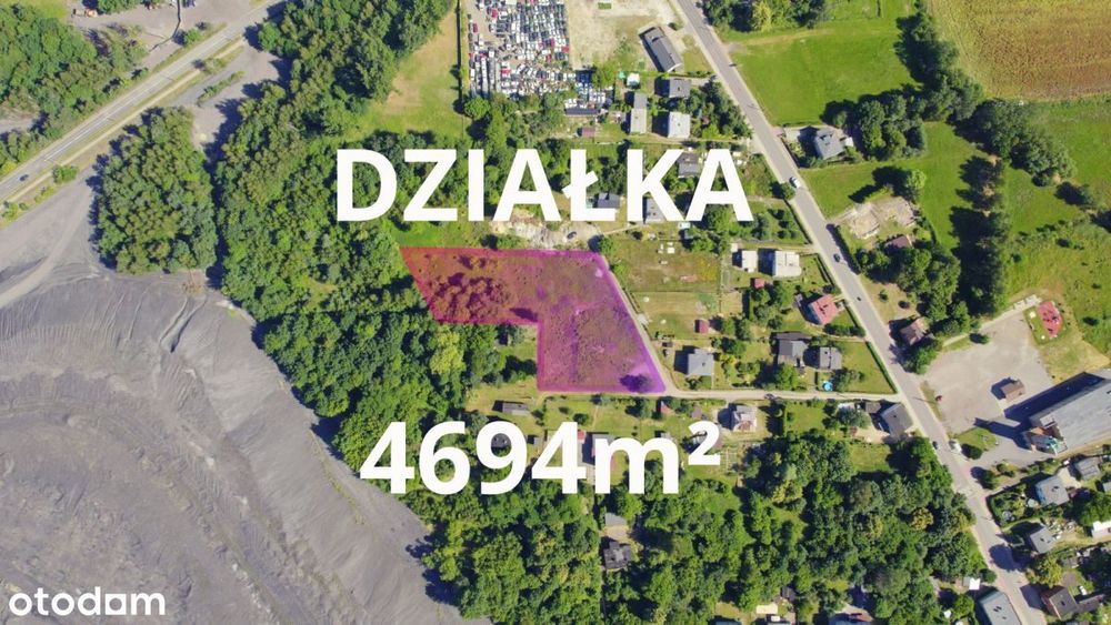 Sprzedam działkę budowlaną – Knurów