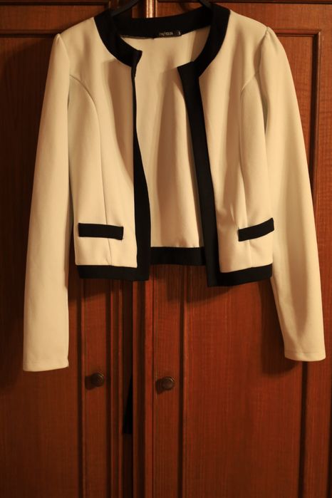 Жіночий Піджак чорно-білий