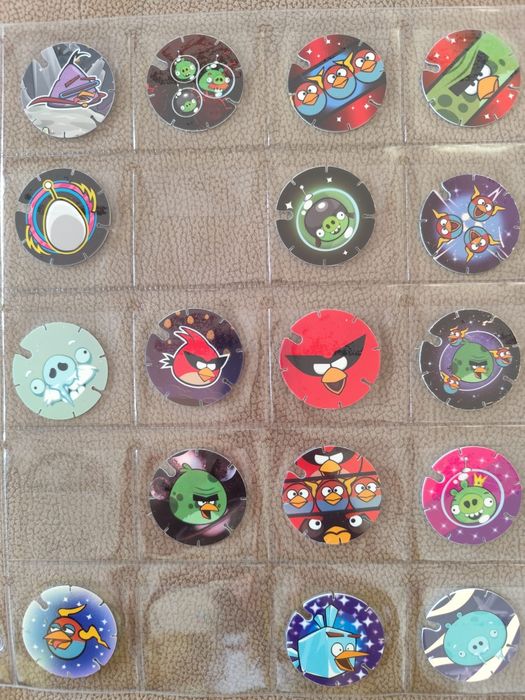 Tazos angry birds