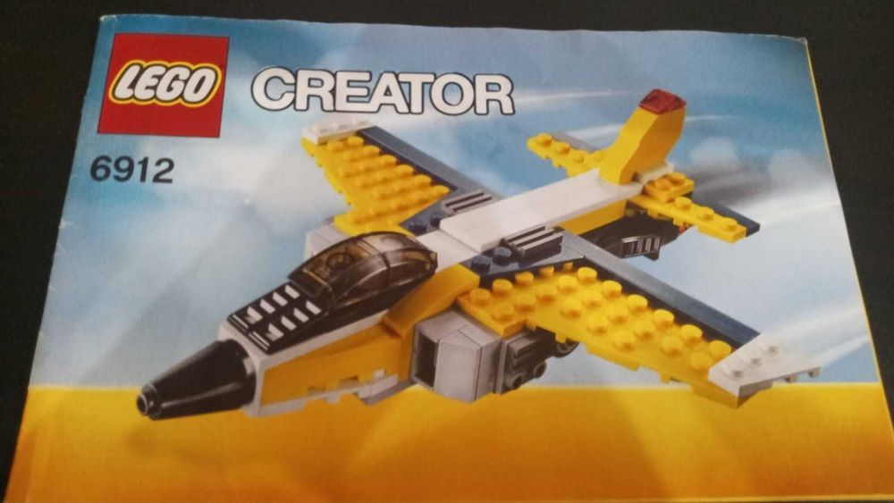 Lego creator 6912. samolot.  łódź.  helikopter, komplet + instrukcja