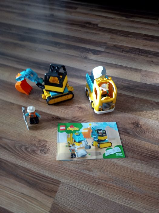 LEGO Duplo zestaw maszy budowlane